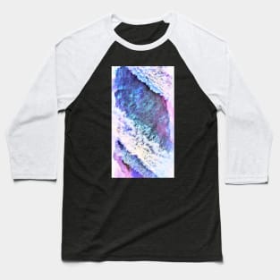 Abstract Seafoam Baseball T-Shirt